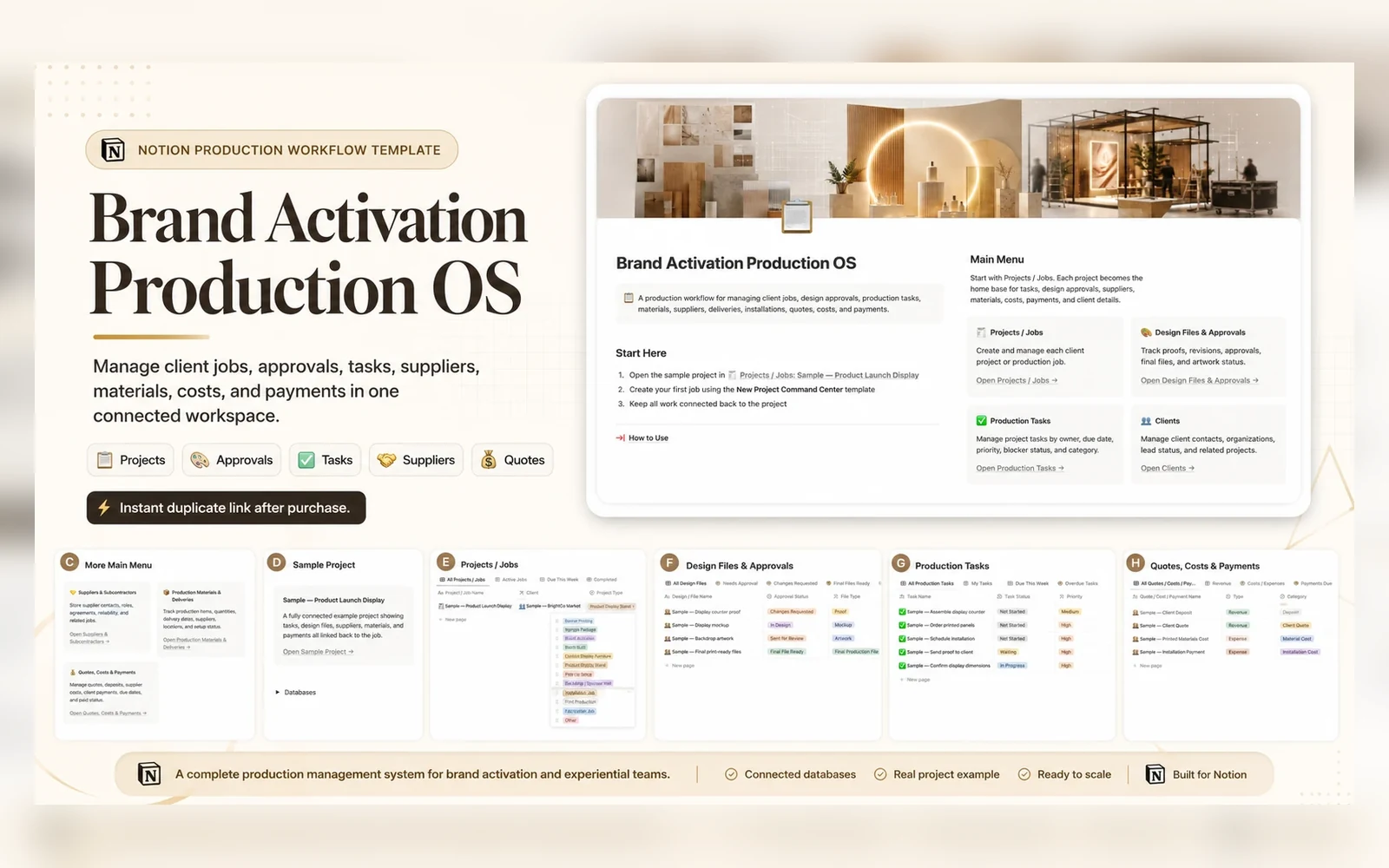 Brand Activation Production OS