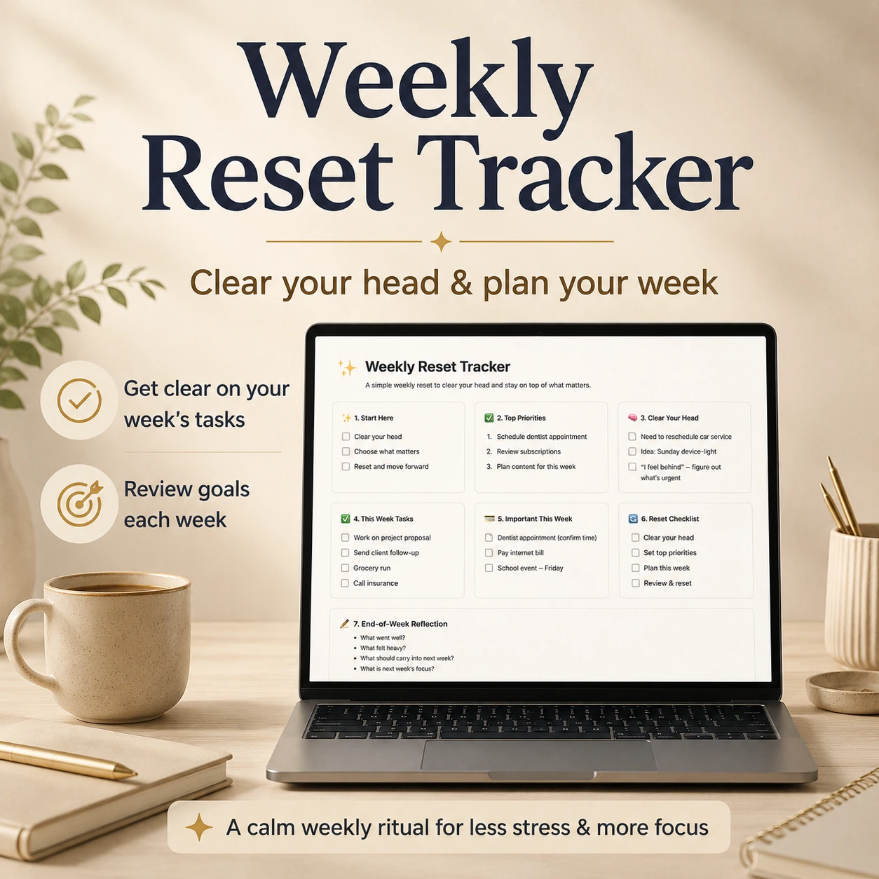 Weekly Reset Tracker preview