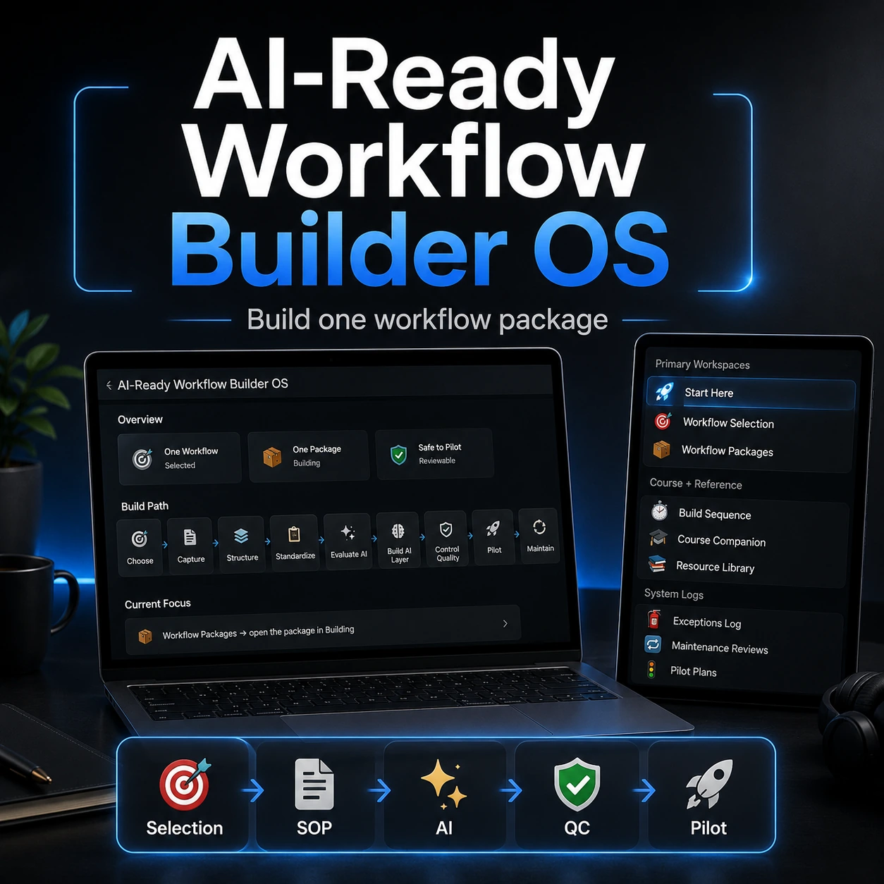 AI-Ready Workflow Builder OS preview